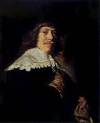 Frans Hals, Portrait of a young man holding a glove